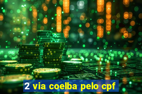 2 via coelba pelo cpf